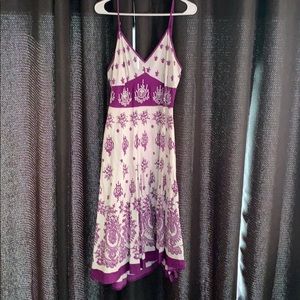 Magic cotton adjustable spaghetti strap dress